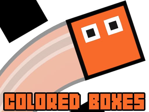 Rotating Colored Boxes game screenshot - hypercasual - Free online game