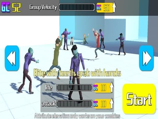 Captura de pantalla del juego Private Zombie Town - action - Juego gratuito en línea