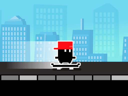 Captura de pantalla del juego Pixel Skate - sports - Juego gratuito en línea