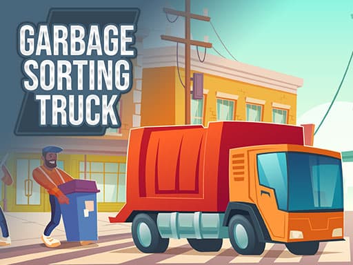 Garbage Sorting Truck game screenshot - hypercasual - Free online game