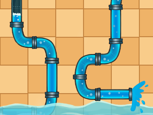 Captura de pantalla del juego Home Pipe Water Puzzle - boys - Juego gratuito en línea