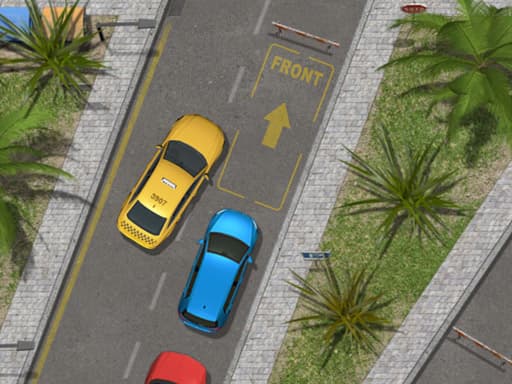 Park The Taxi 3 game screenshot - racing - Free online game