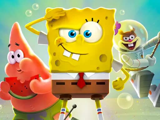 Captura de pantalla del juego Spongebob Racer 3D - adventure - Juego gratuito en línea