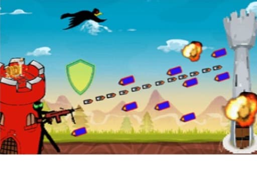 Castle Blaster 2D! (mobile) game screenshot - fighting - Free online game
