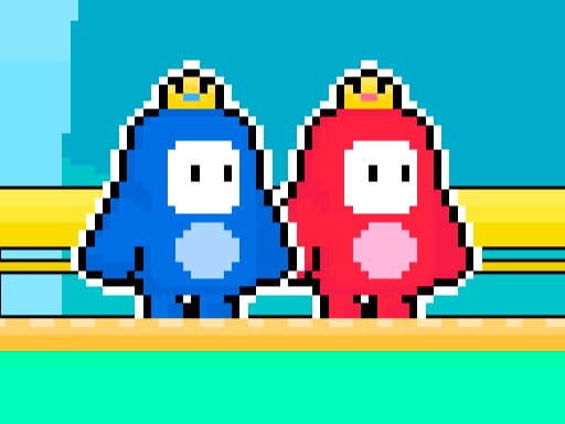 Captura de pantalla del juego Jelly Bros Red and Blue - arcade - Juego gratuito en línea