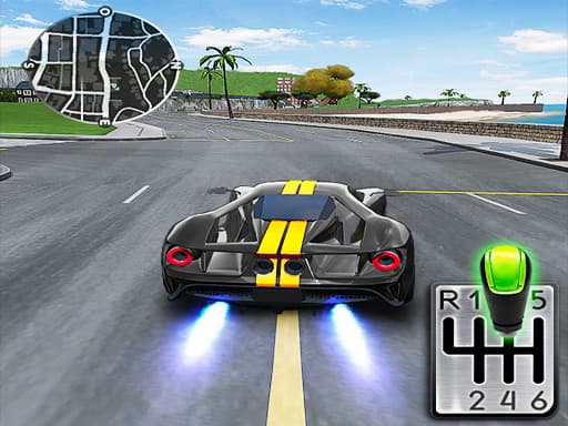 Captura de pantalla del juego City Driving 3D - sports - Juego gratuito en línea