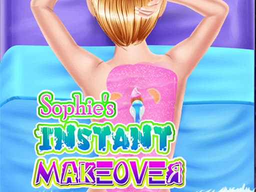 Sophie Instant Makeover game screenshot - girls - Free online game