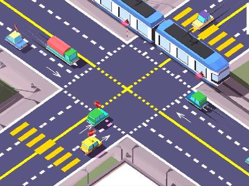 Captura de pantalla del juego TrafficControl.io - .io - Juego gratuito en línea