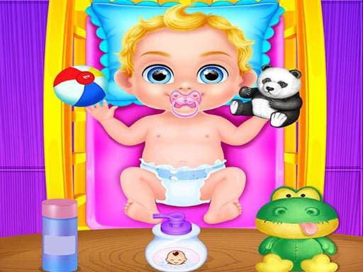 Babysitter Crazy Baby Daycare game screenshot - girls - Free online game