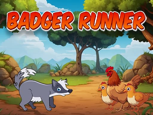 Badger Runner game screenshot - hypercasual - Free online game