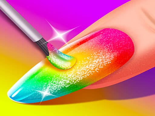 Girls Fashion Nail Salon game screenshot - hypercasual - Free online game