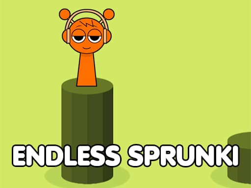 Endless Sprunki game screenshot - clicker - Free online game