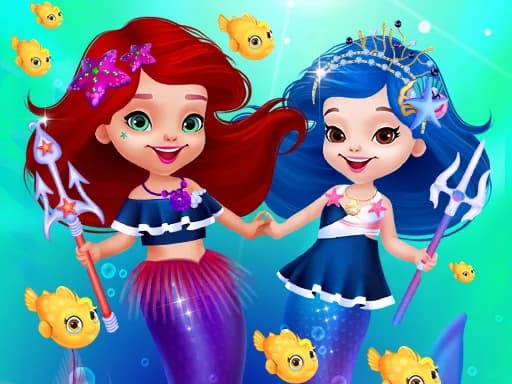 Cute Mermaid Dress Up Game for Girl game screenshot - girls - Free online game