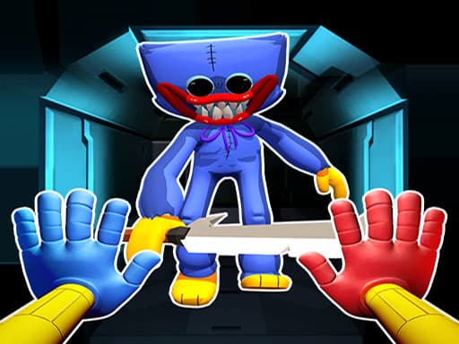 Captura de pantalla del juego poppy playtime huggy wuggy game - adventure - Juego gratuito en línea