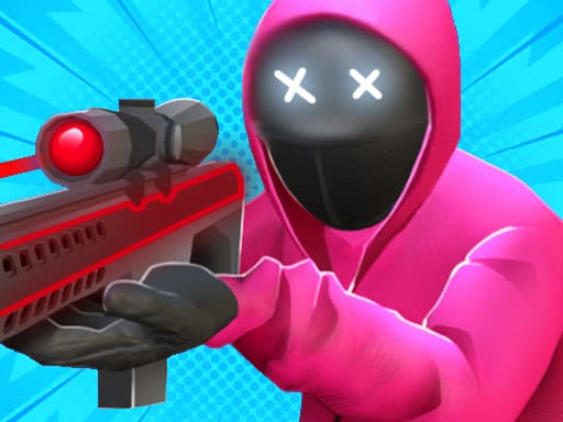 Captura de pantalla del juego Sniper Squid Game  - shooting - Juego gratuito en línea