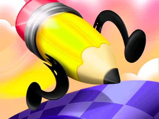 Fun Draw Race 3D game screenshot - arcade - Free online game