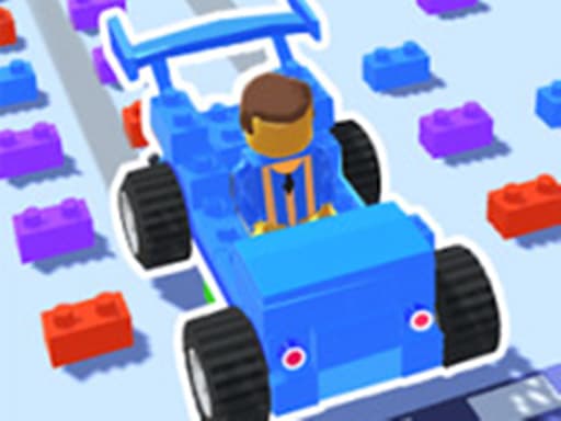 Captura de pantalla del juego Car Craft Race - Fun &amp; Run 3D Game - hypercasual - Juego gratuito en línea