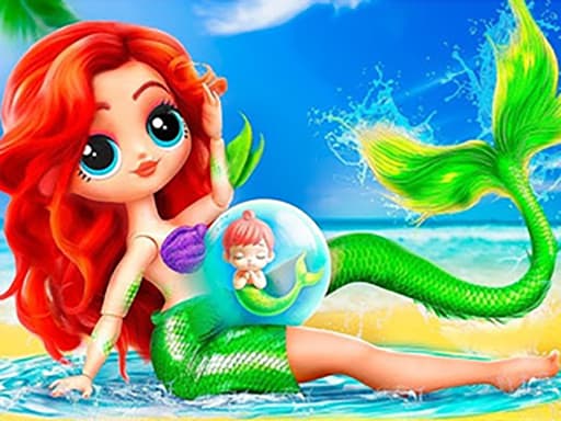 Sweet Dolls Mermaid Princess game screenshot - girls - Free online game