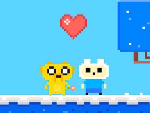 Adventure Time : Finn Love game screenshot - arcade - Free online game