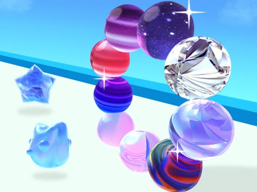 Bracelet Rush game screenshot - racing - Free online game