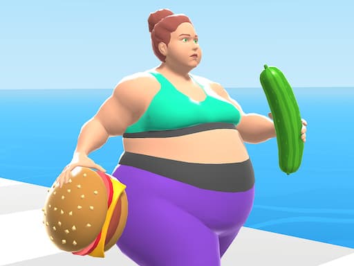 Fat 2 Fit Online game screenshot - arcade - Free online game
