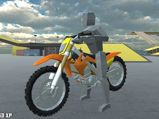 Captura de pantalla del juego Sport Stunt Bike 3D Game - racing - Juego gratuito en línea