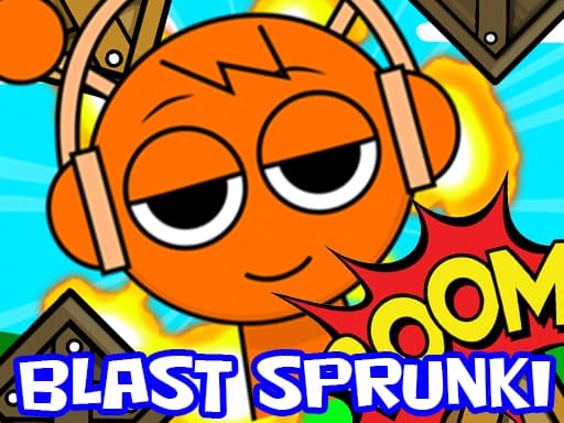 Captura de pantalla del juego Blast Sprunki - puzzles - Juego gratuito en línea