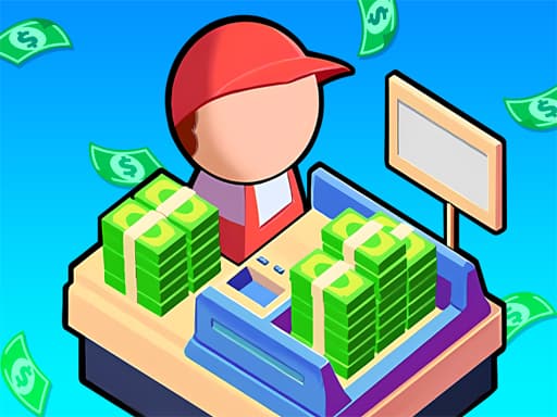 My Idle Mart Empire Tycoon game screenshot - hypercasual - Free online game