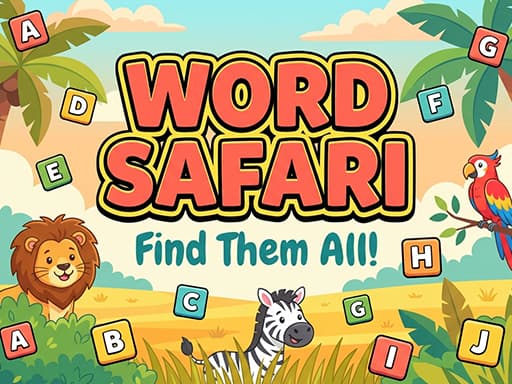 Word Safari游戏截图 - puzzles - 免费在线游戏