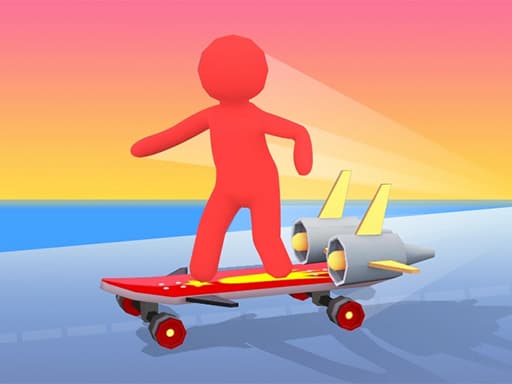 Crazy Skate Race游戏截图 - racing - 免费在线游戏
