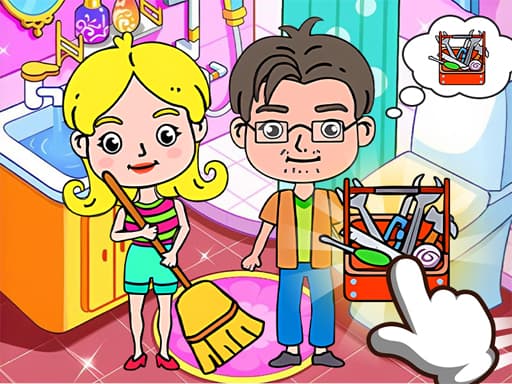 Toka Boka Home Clean Up Design游戏截图 - hypercasual - 免费在线游戏