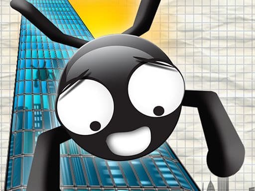 Captura de pantalla del juego Stickman Base Jumper - adventure - Juego gratuito en línea