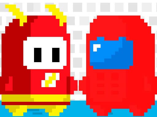 Fall Heroes Guys游戏截图 - multiplayer - 免费在线游戏