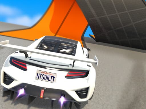 Captura de pantalla del juego Extreme Car Stunts 3D GT Racing Ramp - racing - Juego gratuito en línea