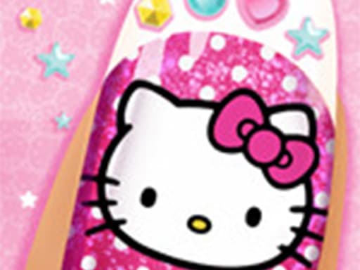 Captura de pantalla del juego Hello Kitty Nail Salon - Fashion Star - girls - Juego gratuito en línea