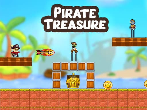 PirateTreasure game screenshot - clicker - Free online game