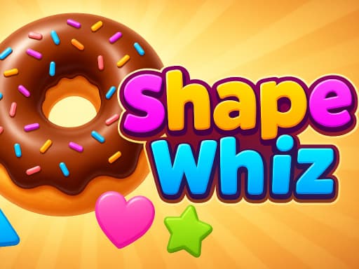 Shape Whiz game screenshot - puzzles - Free online game