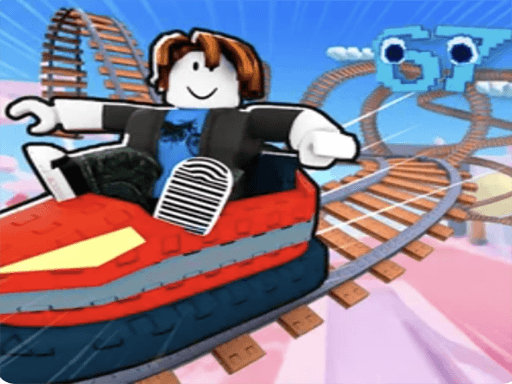 Captura de pantalla del juego Obby: Climb Up and Slide Down on Minecarts - arcade - Juego gratuito en línea