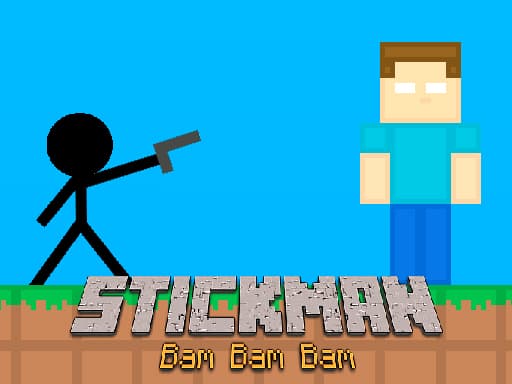 Captura de pantalla del juego Stickman Bam Bam Bam - adventure - Juego gratuito en línea
