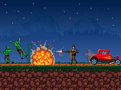 Captura de pantalla del juego Drive or Die - Zombie Pixel Earn to Epic Racing - racing - Juego gratuito en línea