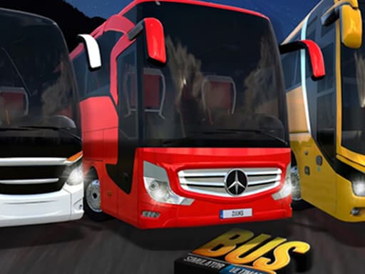 Captura de pantalla del juego Bus Simulation - Ultimate Bus Parking Stand - racing - Juego gratuito en línea
