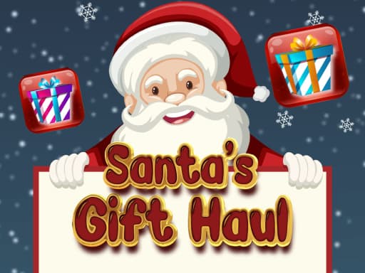 Santas Gift Haul game screenshot - hypercasual - Free online game