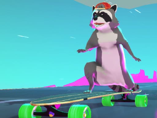 Tanuki Sunset游戏截图 - racing - 免费在线游戏