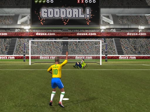 Ultimate PK game screenshot - soccer - Free online game