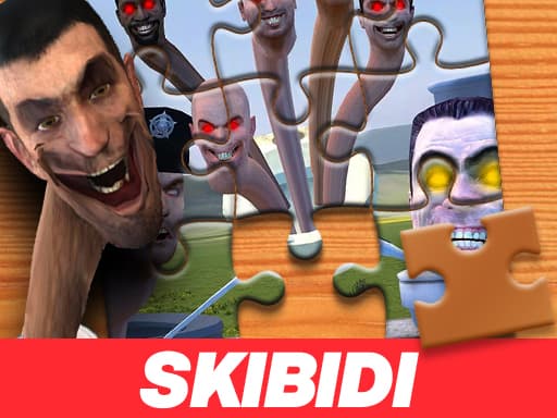 Captura de pantalla del juego Skibidi Jigsaw Puzzles - puzzles - Juego gratuito en línea