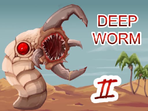 Captura de pantalla del juego Deep Worm 2 - Dune Attack - adventure - Juego gratuito en línea