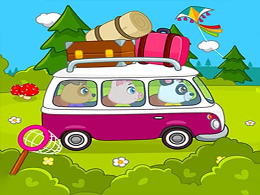 Kids Camping 2 game screenshot - hypercasual - Free online game