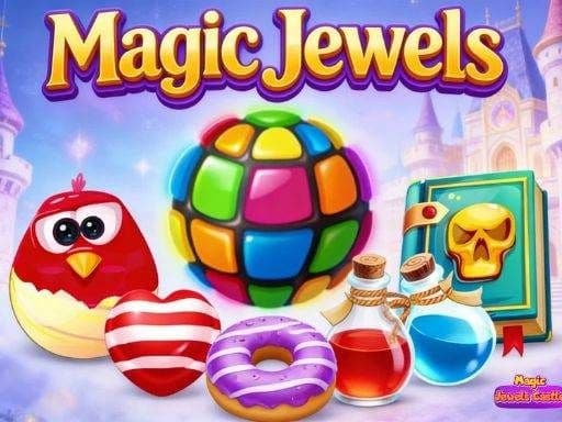 Magic Jewels Castle游戏截图 - hypercasual - 免费在线游戏