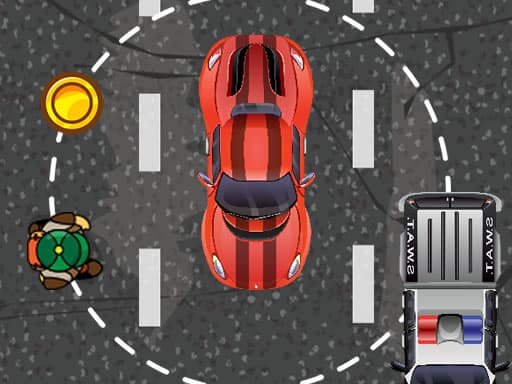 Dangerous Money Road游戏截图 - racing - 免费在线游戏