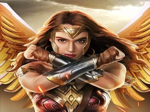 Captura de pantalla del juego Wonder Woman: Survival Wars- Avengers MMORPG - racing - Juego gratuito en línea